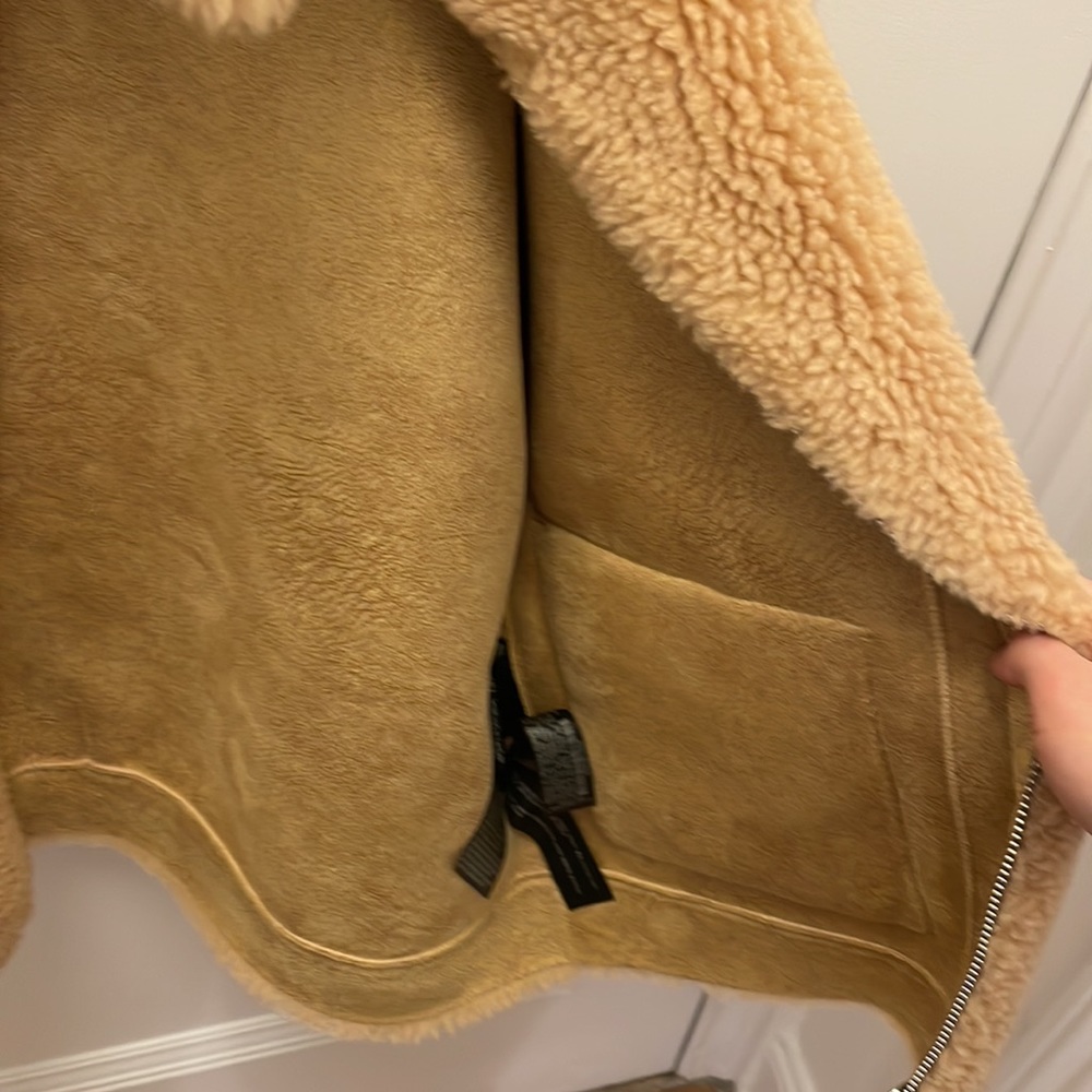 Zara lined Sherpa jacket - Picture 4 of 4
